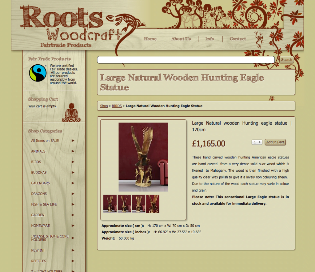 Roots Woodcraft - Product