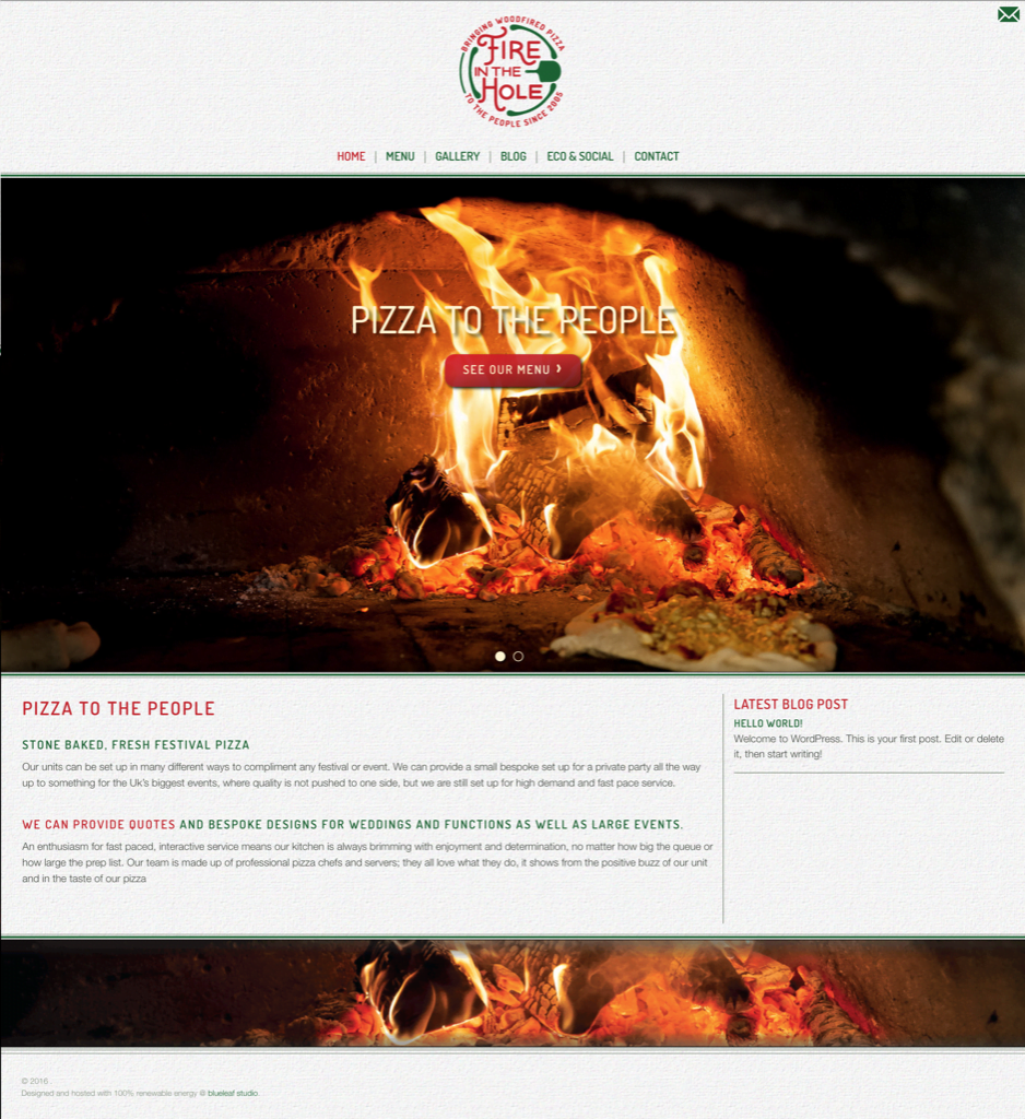 Fire In The Hole Pizza Catering